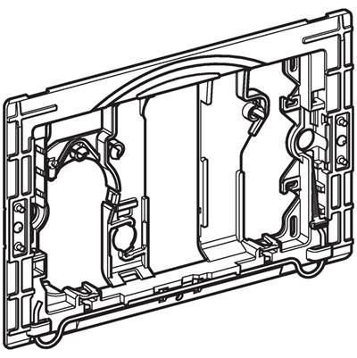 Geberit 242.871.00.1- Mounting frame for Geberit actuator plate Sigma10 | FaucetExpress.ca