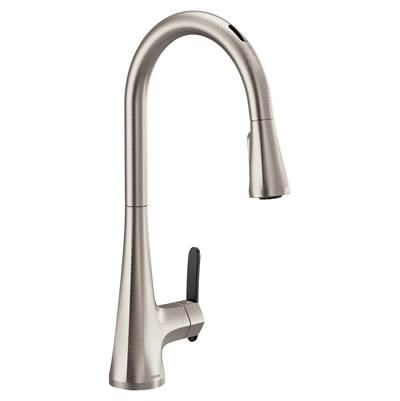 Moen S7235EVSRS- Sinema UbyMoen Smart Pulldown Kitchen Faucet with Voice Control and MotionSense