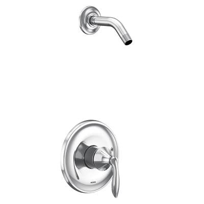 Moen UT2132NH- Eva M-Core 2-Series 1-Handle Shower Trim Kit In Chrome (Valve Sold Separately)