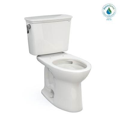 Toto CST786CEG#11- Toto Drake Transitional Two-Piece Elongated 1.28 Gpf Tornado Flush Toilet With Cefiontect Colonial White