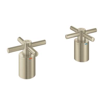 Grohe 18033EN3- ATRIO NEW CROSS HANDLE - BRNI | FaucetExpress.ca