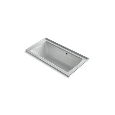 Kohler 1947-GHLW-95- Archer® 60'' x 30'' integral flange Heated BubbleMassage air bath with Bask® heated surface and left-hand drain | FaucetExpress.ca