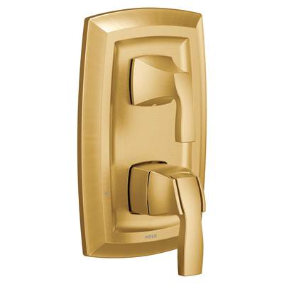 Moen UT3611BG- Voss M-CORE 3-Series 2-Handle Shower Trim with Integrated Transfer Valve in Brushed Gold (Valve Not Included)