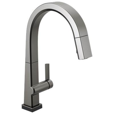 Delta 9193T-KS-DST- Single Handle Pull Down Kitchen Faucet With Touch2O Technolo | FaucetExpress.ca