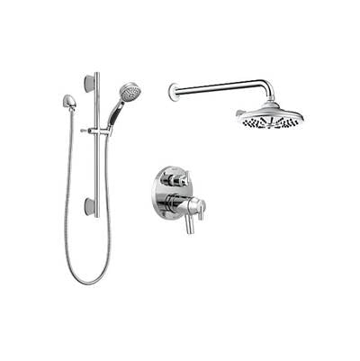 Delta DF-KIT26-THR-WS- Round Thermostatic Shower Kit