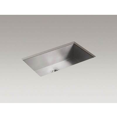 Kohler 3821-NA- Vault 32'' x 18-5/16'' x 9-5/16'' Undermount single-bowl large kitchen sink | FaucetExpress.ca