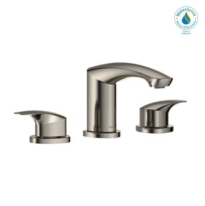 Toto TLG09201U#PN- TOTO GM 1.2 GPM Two Handle Widespread Bathroom Sink Faucet, Polished Nickel - TLG09201U#PN | FaucetExpress.ca