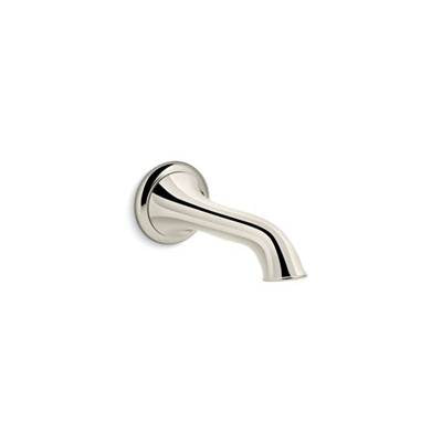 Kohler 72791-SN- Artifacts® Wall-mount bath spout with flare design | FaucetExpress.ca