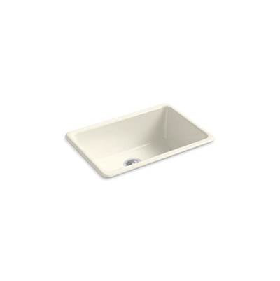 Kohler 5708-96- Iron/Tones® 27'' x 18-3/4'' x 9-5/8'' Top-mount/undermount single-bowl kitchen sink | FaucetExpress.ca