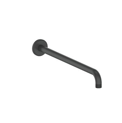 Vogt WA.09.16.MB- Zehn Round Wall Mount Shower Arm 16' Matte Black