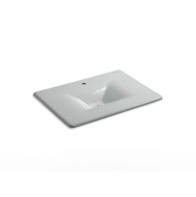 Kohler 3049-1-95- Iron/Impressions® 31'' vanity-top bathroom sink with single faucet hole | FaucetExpress.ca