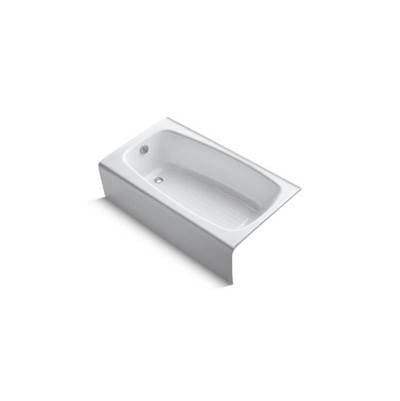 Kohler 745-0- Seaforth 54'' x 31'' alcove bath with left-hand drain | FaucetExpress.ca