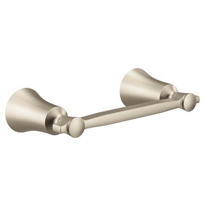 Moen YB0308BN- Flara Brushed Nickel Pivoting Paper Holder