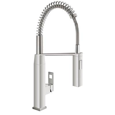 Grohe 31401000- Eurocube Profi, sem-pro medium faucet, square | FaucetExpress.ca