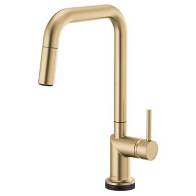 Brizo 64065LF-GLLHP- Odin SmartTouch Pull-Down Kitchen Faucet with Square Spout - Handle Not Included