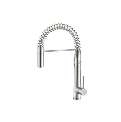 Isenberg K.1230SS- Dixie - Semi-Professional Dual Spray Stainless Steel Kitchen Faucet With Pull Out | FaucetExpress.ca