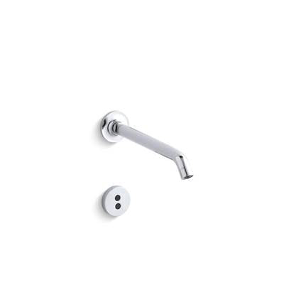 Kohler T11837-CP- Purist® Wall-mount touchless faucet trim with Insight technology and 8-1/4'' 35-degree spout, requires valve | FaucetExpress.ca