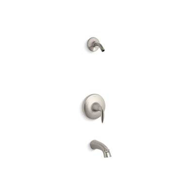 Kohler TLS45104-4-BN- Alteo® Rite-Temp(R) bath and shower valve trim with lever handle and spout, less showerhead | FaucetExpress.ca