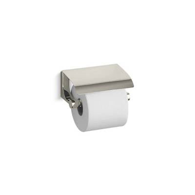 Kohler 11584-SN- Loure® Covered horizontal toilet tissue holder | FaucetExpress.ca