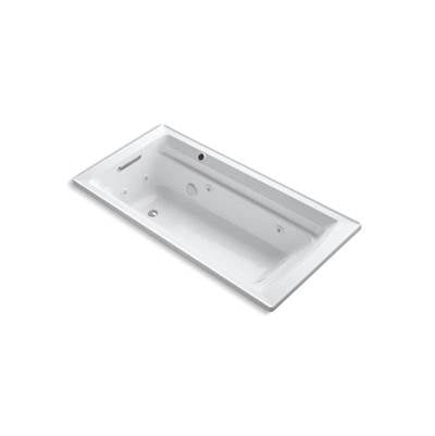Kohler 1124-W1-0- Archer® 72'' x 36'' drop-in whirlpool with reversible drain and Bask(R) heated surface | FaucetExpress.ca