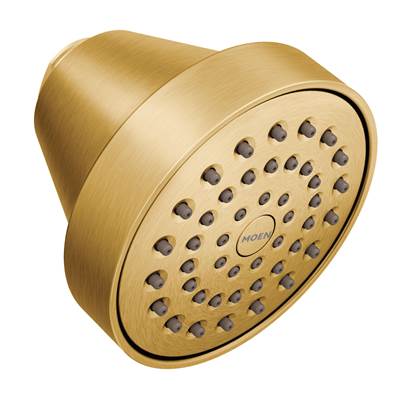 Moen 6399BG- 1-Spray Eco-Performance Showerhead in Brushed Gold