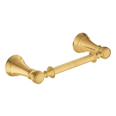 Moen YB8408BG- Weymouth Brushed Gold Pivoting Paper Holder - FaucetExpress.ca