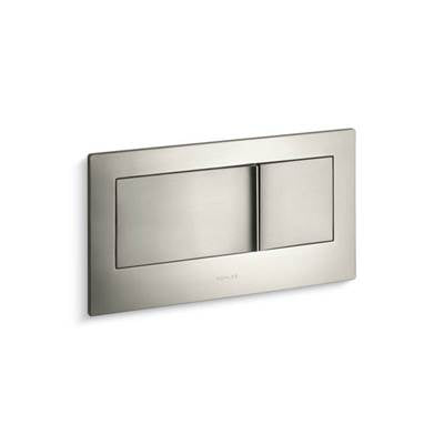 Kohler 6298-BN- Veil® Flush actuator plate for 2''x6'' in-wall tank and carrier system | FaucetExpress.ca