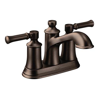 Moen 6802ORB- Dartmoor 4 in. Centerset 2-Handle Bathroom Faucet in Oil Rubbed Bronze