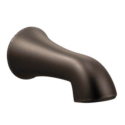 Moen 195386ORB- Wynford Replacement Tub Non-Diverter Spout 1/2-Inch Slip Fit Connection, Oil Rubbed Bronze