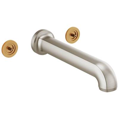 Brizo T70406-NKLHP- Two Handle Wall Mount Tub Filler