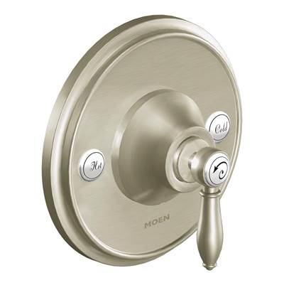 Moen TS3210BN- Weymouth 1-Handle Posi-Temp Valve Trim Kit in Brushed Nickel (Valve Not Included)