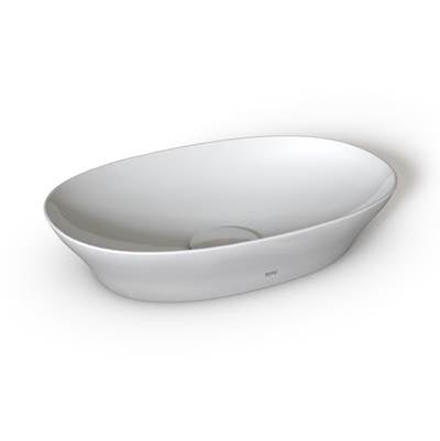 Toto LT473MT#CMW- TOTO Kiwami Oval 16 Inch Vessel Bathroom Sink with CEFIONTECT, CLEAN MATTE - LT473MTNo.CMW | FaucetExpress.ca