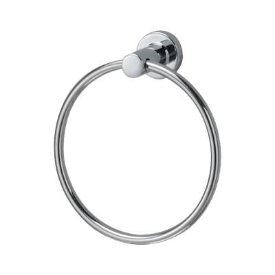 Toto YTT406U#CP- TOTO L Series Round Towel Ring, Polished Chrome | FaucetExpress.ca