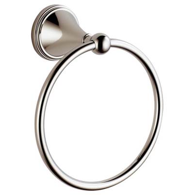 Brizo 69546-PN- Traditional Towel Ring Pn | FaucetExpress.ca