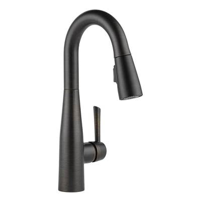 Delta 9913-RB-DST- Single Handle Pull-Down Bar/Prep Faucet | FaucetExpress.ca