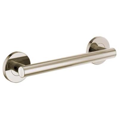 Brizo 69275-PN- Contemporary Decorative Ada Grab Bar - 12''