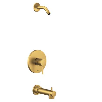 Moen UT2193NHBG- Align M-Core 2-Series 1-Handle Tub And Shower Trim Kit In Brushed Gold (Valve Sold Separately)