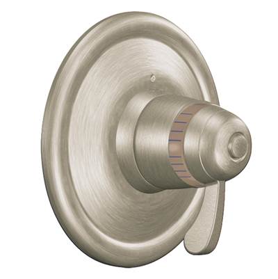 Moen TS3411BN- ExactTemp 1-Handle Thermostatic Valve Trim Kit in Brushed Nickel (Valve Not Included)