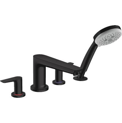 Hansgrohe 71744671- Talis E 4-Hole Roman Tub Set Trim With 1.8 Gpm Handshower - FaucetExpress.ca