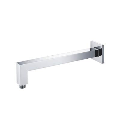 Isenberg HS1001SAMB- Wall Mount Square Shower Arm - 12" (300mm) - With Flange | FaucetExpress.ca