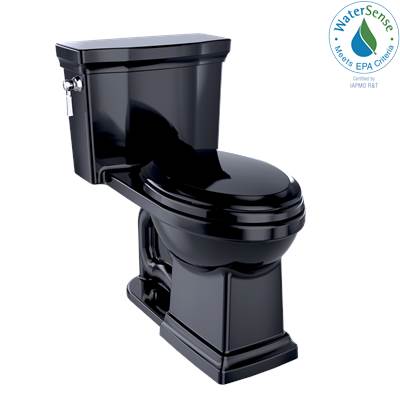 Toto MS814224CUF#51- Promenade Ii 1G 1Pc Elongated Uh Tornado - Ebony | FaucetExpress.ca