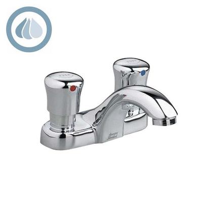 American Standard 1340225.002- Metering 4-Inch Centerset 2-Handle Faucet 1.0 Gpm/3.8 Lpf