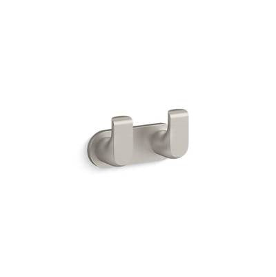 Kohler 97500-BN- Avid double robe hook | FaucetExpress.ca