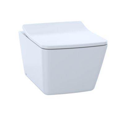 Toto CT449CFGT60#01- Sp Washlet+ Wall-Hung Toilet Bowl 1.28 And 0.9 Gpf With Cefiontect Cotton White - Ct449Cfgt60#01