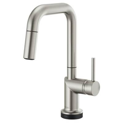 Brizo 64965LF-SSLHP - Smarttouch Square Pull-Down Prep Faucet - FaucetExpress.ca