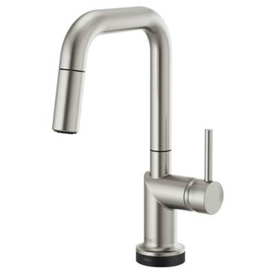 Brizo 64965LF-SSLHP- Odin SmartTouch Pull-Down Prep Kitchen Faucet with Square Spout - Handle Not Included