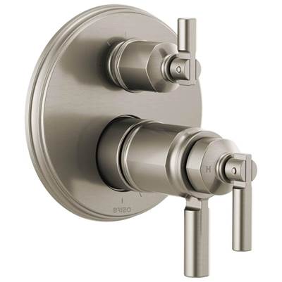 Brizo T75576-NK - Tempassure Thermostatic Valve With Integrated 3-Function Div