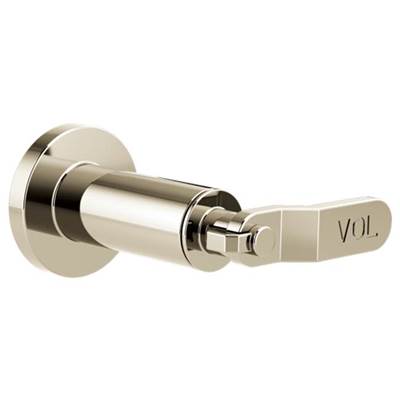 Brizo T66634-PN- Sensori Volume Control Trim - Industrial Lever | FaucetExpress.ca