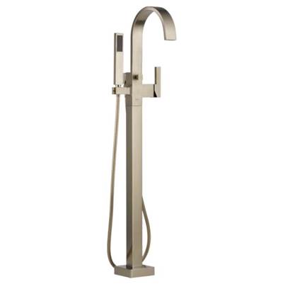 Brizo T70180-BN- Siderna Floor Mount Tub Filler | FaucetExpress.ca