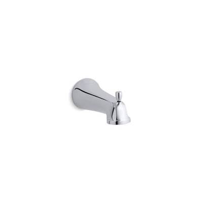Kohler 10589-CP- Bancroft® wall-mount diverter bath spout with slip-fit connection | FaucetExpress.ca